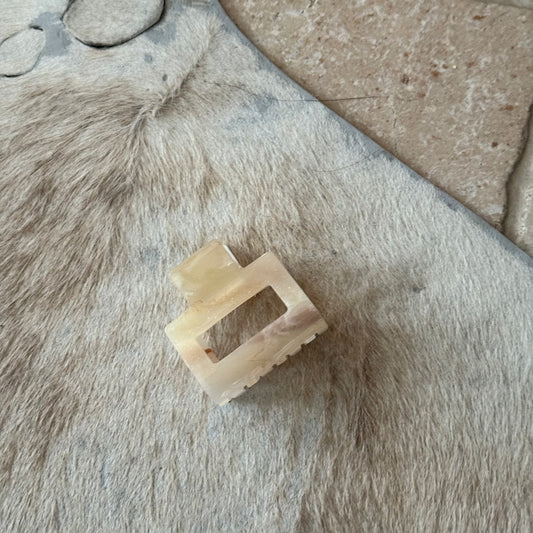 Haarclip medium- beige